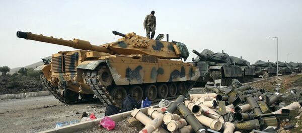 土耳其空軍26日凌晨摧毀阿夫林地區的23個目標 - 俄羅斯衛星通訊社