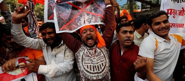 印度《帕德玛瓦蒂王后》电影首映日孟买约100人被拘捕 - 俄罗斯卫星通讯社