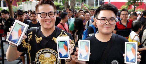 iPhone X,新加坡 iPhone X,新加坡 - 俄羅斯衛星通訊社