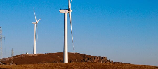 Ветряные мельницы в провинции Хэбэй - 俄罗斯卫星通讯社