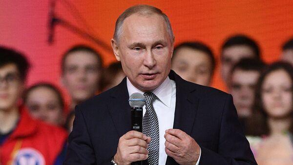 普京表示坚持运动和与积极的人交往使自己精力充沛 - 俄罗斯卫星通讯社