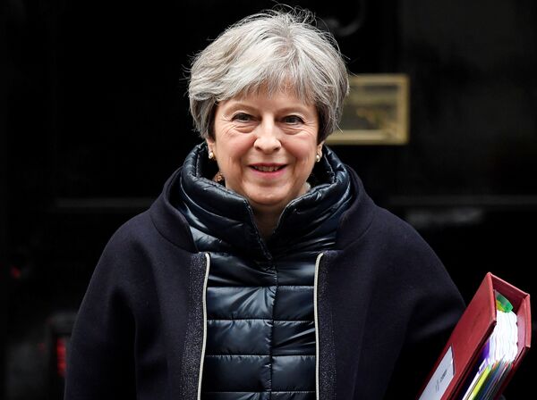 英國首相特蕾莎·梅 英國首相特蕾莎·梅 - 俄羅斯衛星通訊社