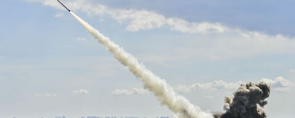 Испытания новейшей украинской ракеты «Ольха» в Одесской области Испытания новейшей украинской ракеты «Ольха» в Одесской области - 俄罗斯卫星通讯社