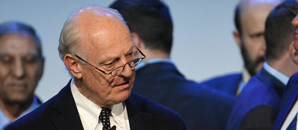 联合国叙问题特使德米斯图拉 - 俄罗斯卫星通讯社