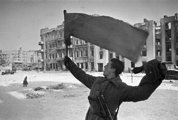 斯大林格勒，1943年1月31日，“城市解放了！” - 俄罗斯卫星通讯社