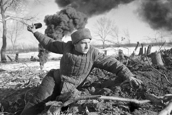 保衛斯大林格勒的蘇軍戰士 - 俄羅斯衛星通訊社