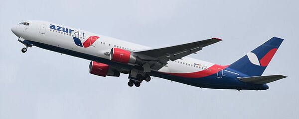 俄罗斯 AZUR Air 航空公司的Boeing 767-300 客机 - 俄罗斯卫星通讯社