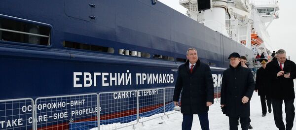 在赫爾辛基建造的破冰船以葉夫根尼·普里馬科夫的名字命名 - 俄羅斯衛星通訊社