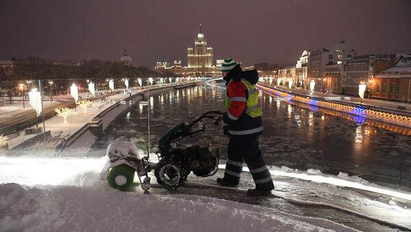 Снегопад в Москве - 俄羅斯衛星通訊社