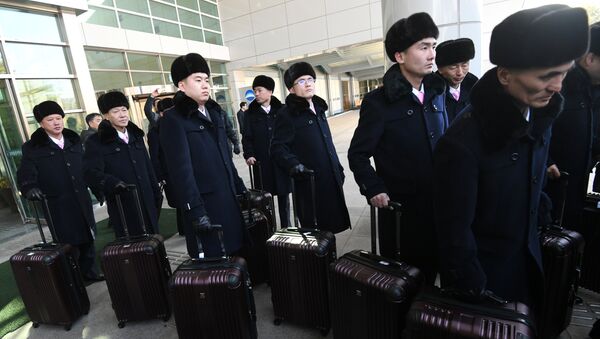 朝鮮冬奧音樂會籌備小組抵韓 - 俄羅斯衛星通訊社