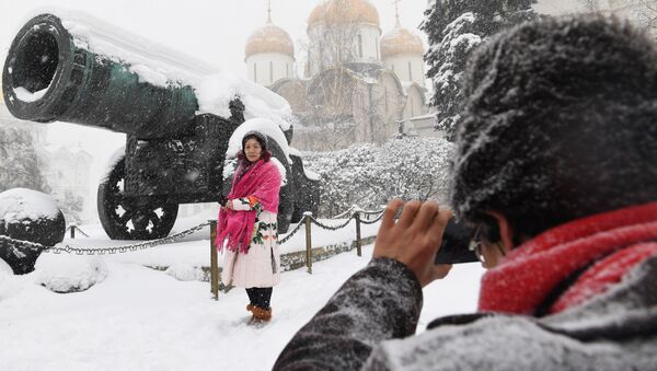 莫斯科降雪破记录 百年一遇 - 俄罗斯卫星通讯社
