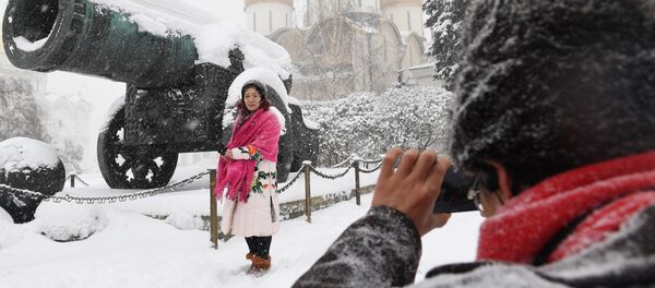 莫斯科降雪破記錄 百年一遇 - 俄羅斯衛星通訊社