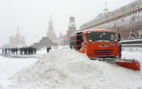 莫斯科降雪破記錄 百年一遇 - 俄羅斯衛星通訊社