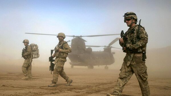 美國軍人在阿富汗 - 俄羅斯衛星通訊社