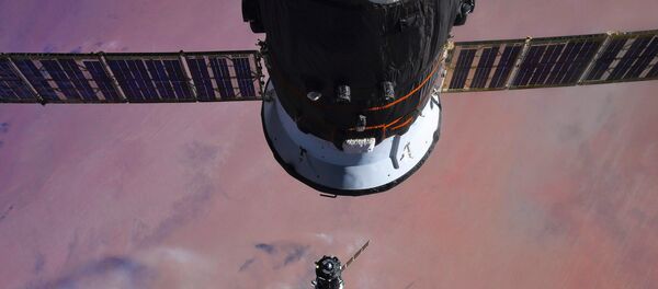 Причаливание и стыковка корабля Союз МС-07 к МКС - 俄羅斯衛星通訊社