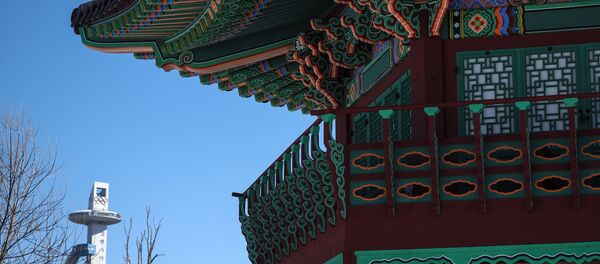 韩国江陵奥林匹克公园超级商店因强风疏散顾客 - 俄罗斯卫星通讯社