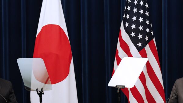 日本首相安倍晋三与美国副总统彭斯进行会面 - 俄罗斯卫星通讯社