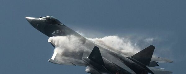 俄4架苏-57战斗机在叙利亚练兵 - 俄罗斯卫星通讯社