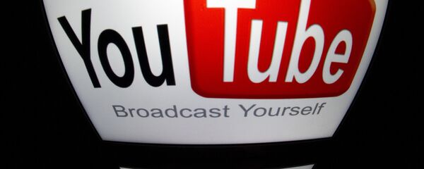 Логотип сайта YouTube  - 俄罗斯卫星通讯社