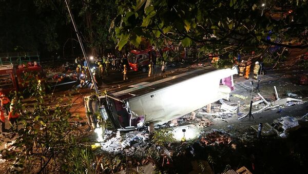 香港重大交通事故遇難人數增至19人 - 俄羅斯衛星通訊社