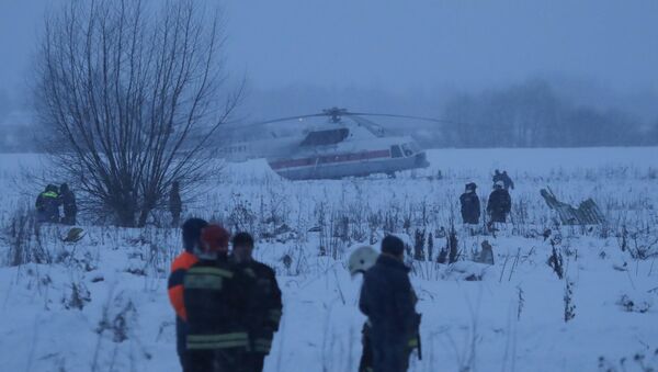 交通運輸檢察院稱，在莫斯科郊外墜毀的安-148客機上的所有人員遇難 - 俄羅斯衛星通訊社