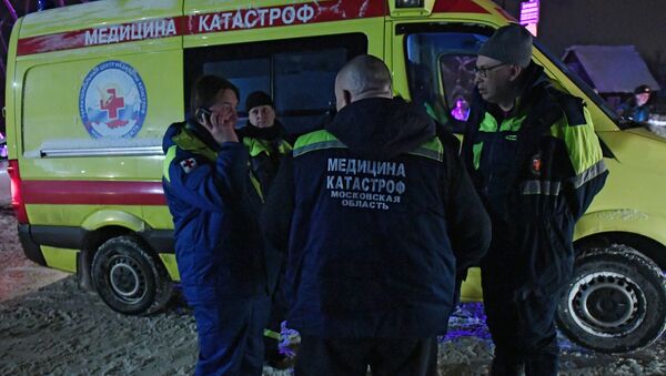 Крушение пассажирского самолета в Московской области - 俄罗斯卫星通讯社