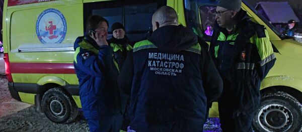 Крушение пассажирского самолета в Московской области - 俄罗斯卫星通讯社