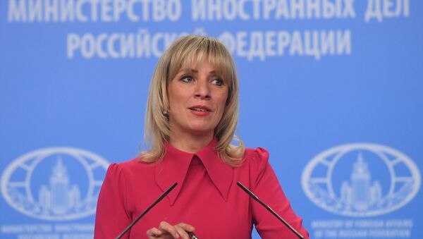 俄羅斯外交部新聞司司長馬麗亞·扎哈羅娃 - 俄羅斯衛星通訊社