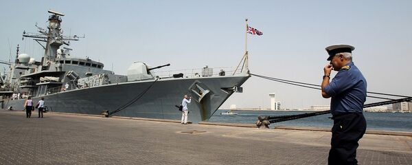 英国护卫舰“萨瑟兰号” (HMS Sutherland) 英国护卫舰“萨瑟兰号” (HMS Sutherland) - 俄罗斯卫星通讯社