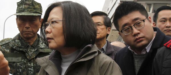 為何日本首相唁函中刪掉了蔡英文的名字？ - 俄羅斯衛星通訊社