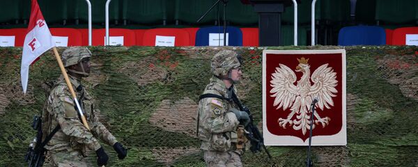美國軍人在波蘭 - 俄羅斯衛星通訊社