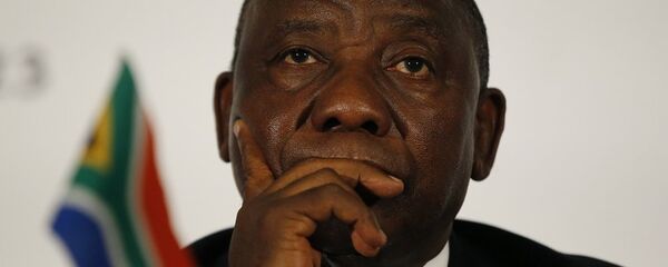 西里尔·拉马福萨 - 俄罗斯卫星通讯社