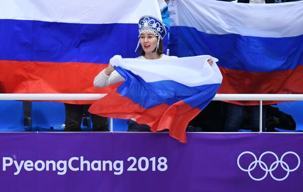 冬奥会上的俄罗斯美女啦啦队员 - 俄罗斯卫星通讯社