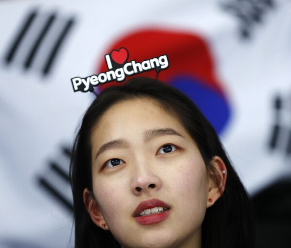 冬奧會上的韓國美女啦啦隊員 - 俄羅斯衛星通訊社