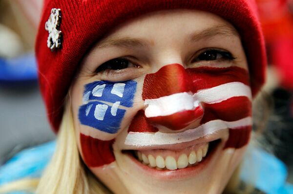 冬奧會上的美國美女啦啦隊員 - 俄羅斯衛星通訊社