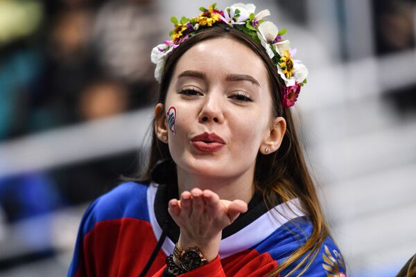 冬奥会上的俄罗斯美女啦啦队员 - 俄罗斯卫星通讯社