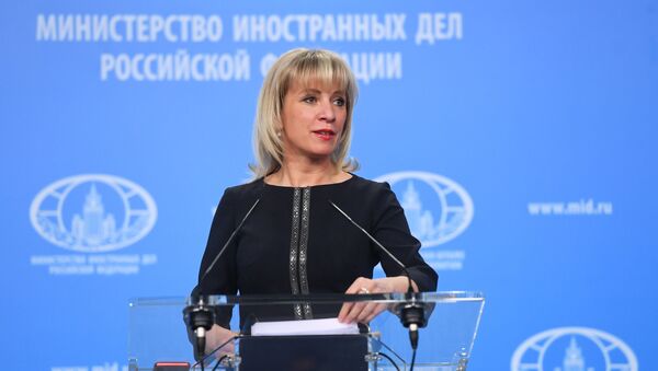 Официальный представитель министерства иностранных дел РФ Мария Захарова - 俄罗斯卫星通讯社