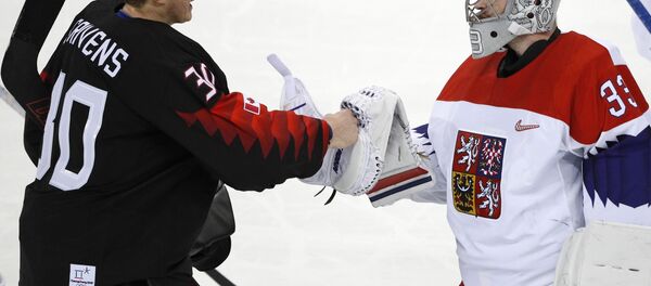 冬奥会组委会因诺如病毒流行取消冰球比赛握手仪式 冬奥会组委会因诺如病毒流行取消冰球比赛握手仪式 - 俄罗斯卫星通讯社