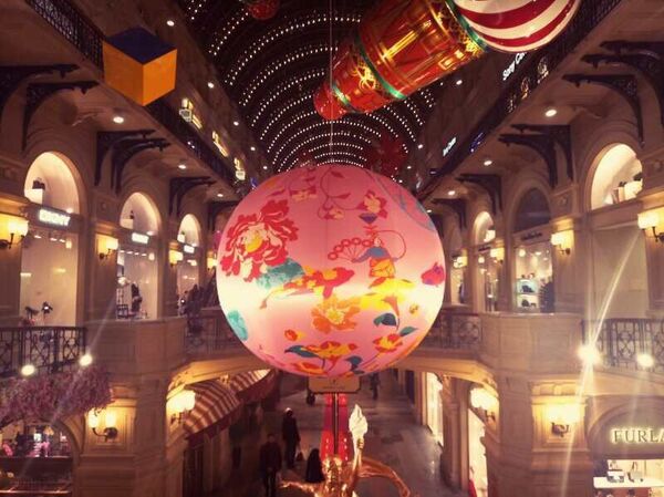 古姆商场为庆祝中国新年 古姆商场为庆祝中国新年 - 俄罗斯卫星通讯社