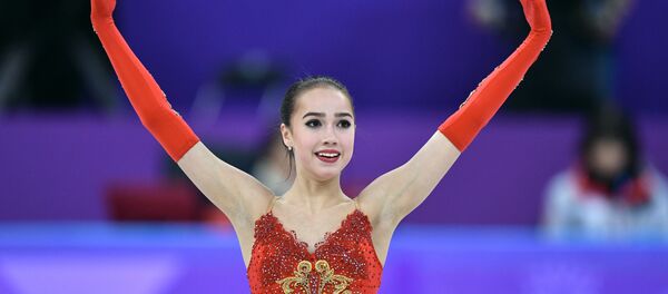 俄花滑選手扎吉托娃獲女單冠軍 為俄羅斯摘下平昌冬奧首枚金牌 - 俄羅斯衛星通訊社