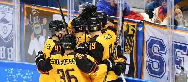 德国冰球队击败加拿大与俄罗斯会师决赛 - 俄罗斯卫星通讯社