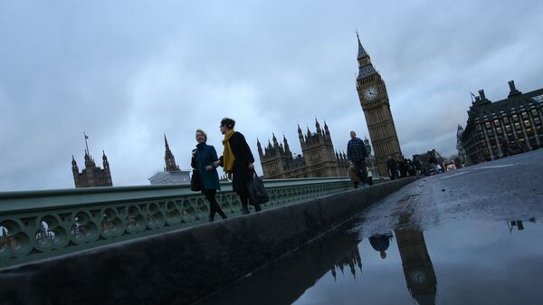 Вид на здание парламента Великобритании в Лондоне - 俄罗斯卫星通讯社