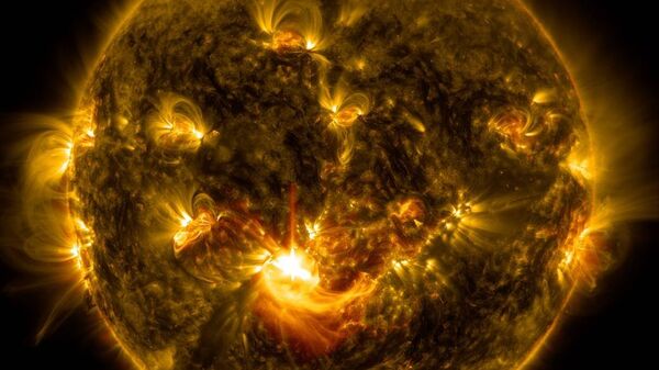 太阳爆发活动 - 俄罗斯卫星通讯社