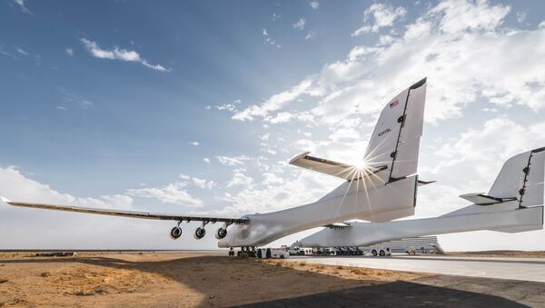 未來世界最大飛機滑行測試視頻曝光 - 俄羅斯衛星通訊社