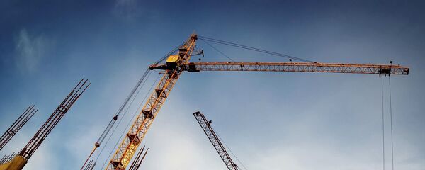 Строительные краны - 俄罗斯卫星通讯社