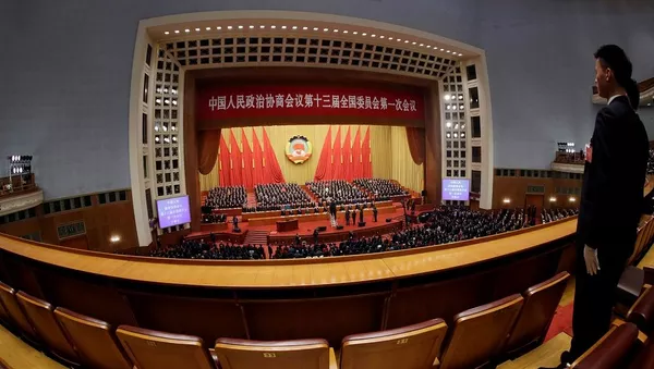 中國媒體：中國人民全國政協十三屆一次會議在北京開幕 - 俄羅斯衛星通訊社