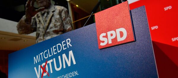 德國社會民主黨 - 俄羅斯衛星通訊社