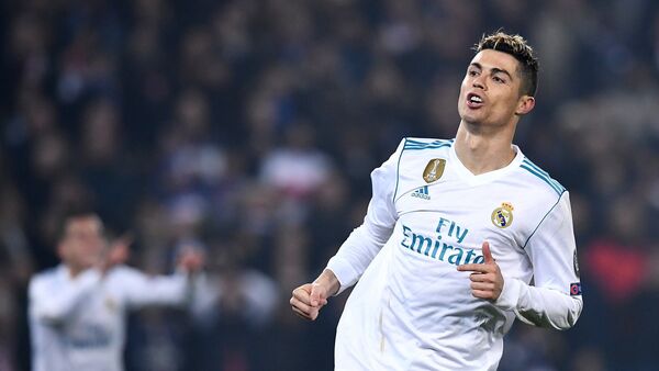 Real Madrid's Portuguese forward Cristiano Ronaldo - 俄羅斯衛星通訊社