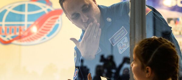 安東·什卡普列羅夫與女兒 - 俄羅斯衛星通訊社