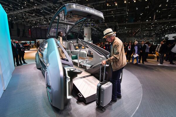 雷诺EZ-GO自动驾驶概念车 - 俄罗斯卫星通讯社